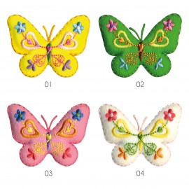 S PAPILLON FEUTRINE&MOTIF