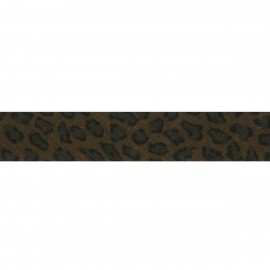 LEOPARD PRINT FOLDED BIAS