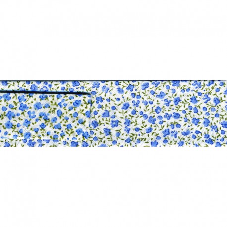 stephanoise S1697 - BIAIS IMPRIME PETITES FLEURS