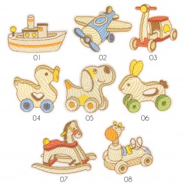 S Patch "Wooden Toys"