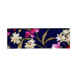 BIAS TAPE W/ FLOWERS 25MM