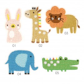 M MOTIF CUTE ANIMALS