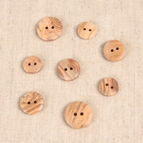 stephanoise M60833 - BOUTON BOIS 2 TROUS